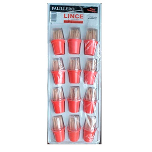 Escarbadiente blister 12 un. - 9593